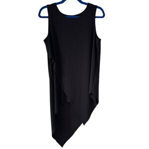 Joseph Ribkoff Black Assymetrical Dress 8